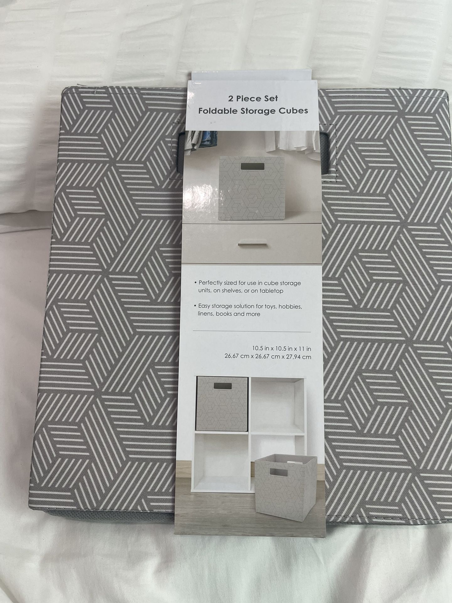 Foldable Storage Cubes