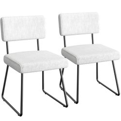 White Dining Chair Set Of 2