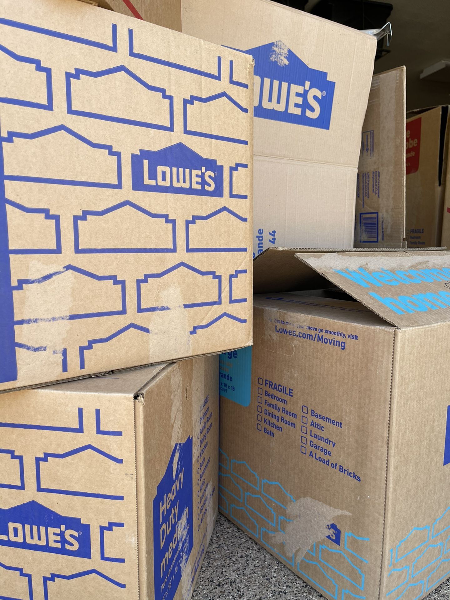 MOVING Box STARTER SET 23 bxs $25.00