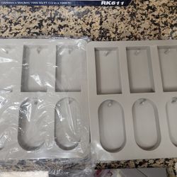 6 Cavities 3D DIY Silicone Clay Aromatherapy Tablets Molds