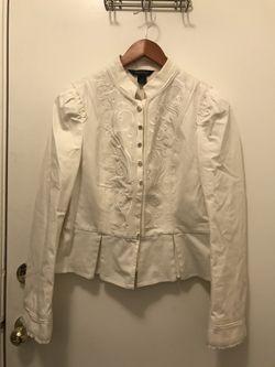 Black And white Jacket Size 8
