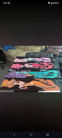Original artwork hand-painted