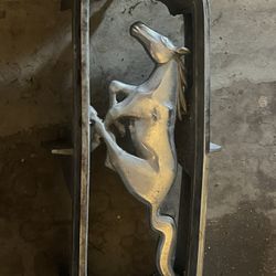 Vintage Mustang grill assembly 