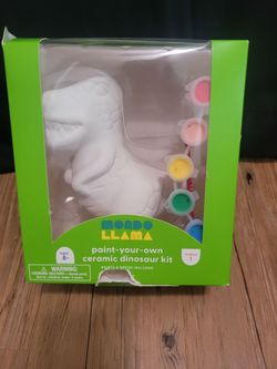 Paint your own ceramic dinosaur