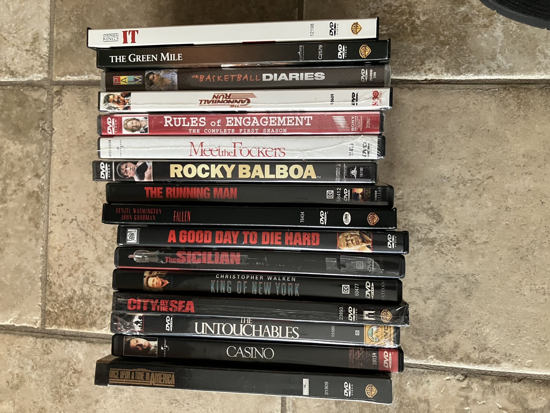 16 Lot DVD Movies 8 Brand New And Sealed 8 Excellent Condition