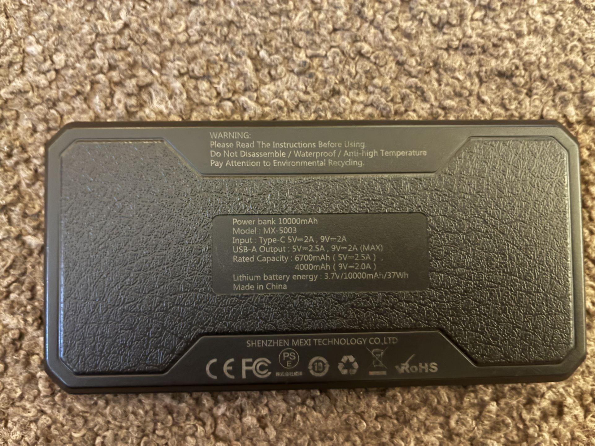 Mexitop Portable Charger