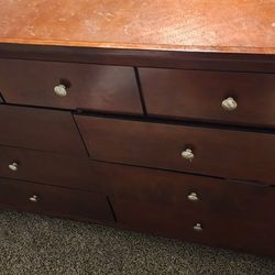 Dresser with Mirror ($150 Or Best Offer)