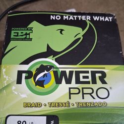 Power Pro Spectra White Braided Line 80lbsx500yds