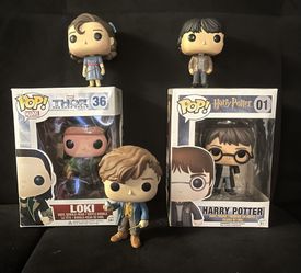 Pop! Harry Potter, Loki, Newt