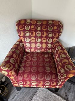 Red Fabric Chairs