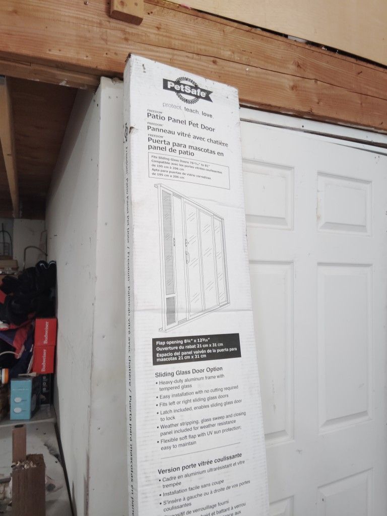 Patio Panel Pet Door