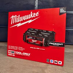 Milwaukee M18 PACKOUT Radio Bluetooth Speaker (Tool Only)
