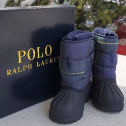 POLO Ralph Lauren Toddler Snow Boots Size 6