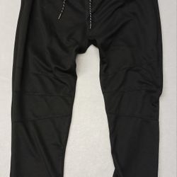 Ascend (2XL) Black Stretch Comfort Men's Leggings 