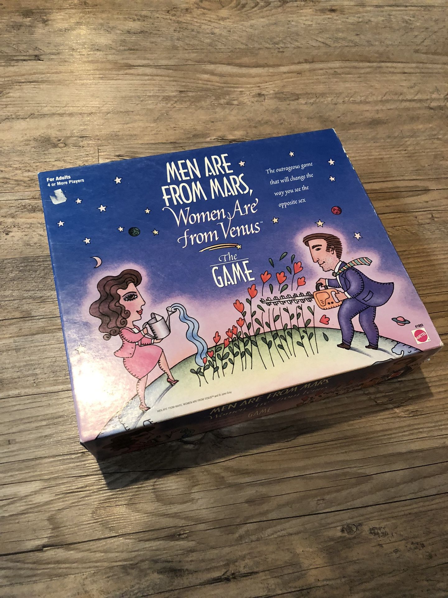GREAT MEN ARE FROM MARS WOMEN ARE FROM VENUS ADULT BOARD GAME HILARIOUS FUN!