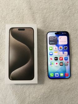 iPhone 15 pro max 256gb unlocked