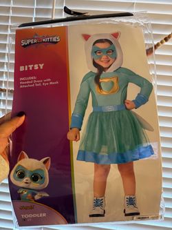 Disney Junior SuperKitties Bitsy Toddler Costume 2T