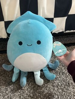 Sky The Squid 10” Squishmallow With Tags