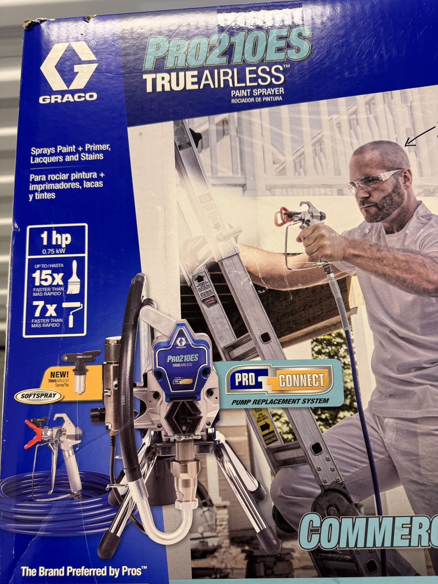 Graco Pro210ES Airless 3000 PSI Stand Paint Sprayer New