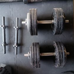 Dumbbell Handles And Weights