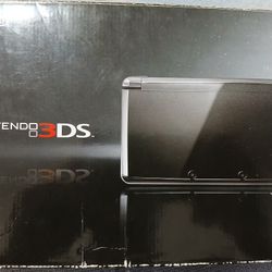 Nintendo 3DS Black With Box 