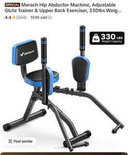 Hip adductor Exercise Machine