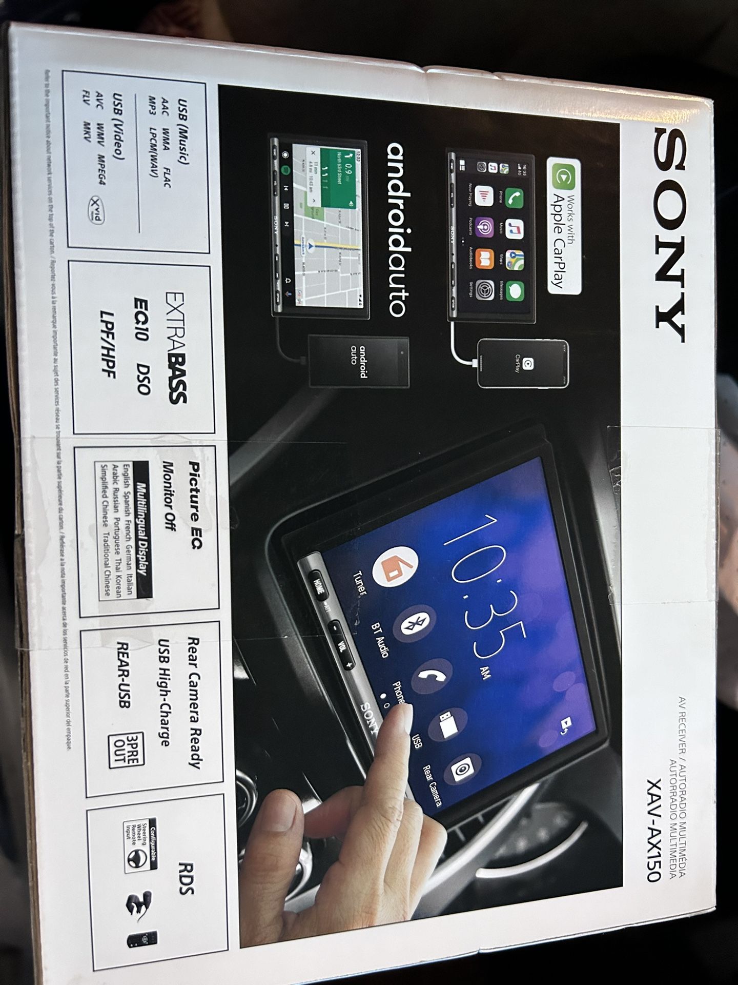 Sony Deck/reciever 55wx4 Apple CarPlay for Sale in Las Vegas, NV OfferUp