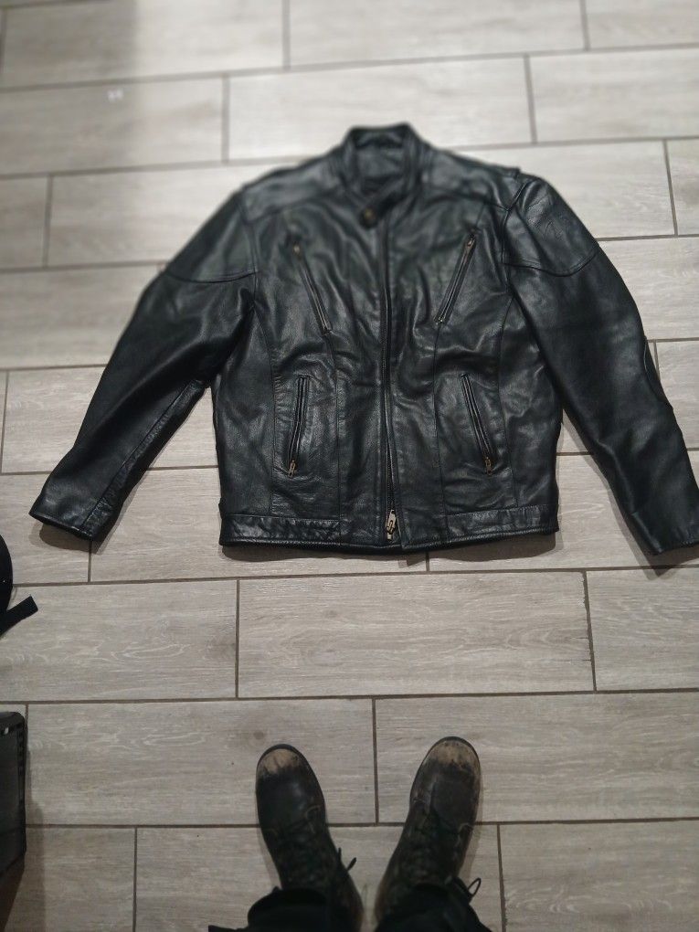 Leather Riding Jacket