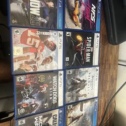 8 PS5/PS4 Games 60$ Everything 