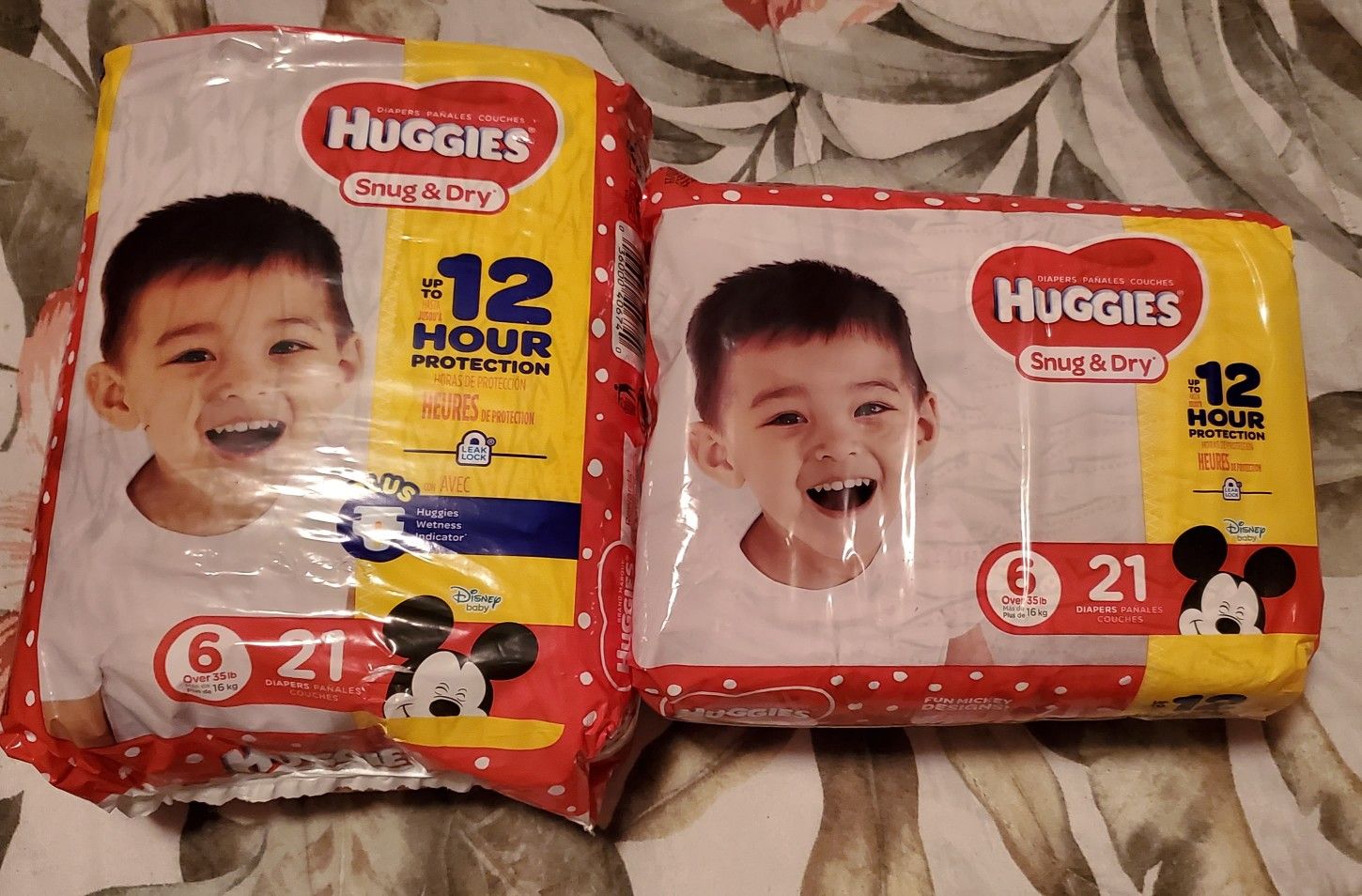 Huggies size 6