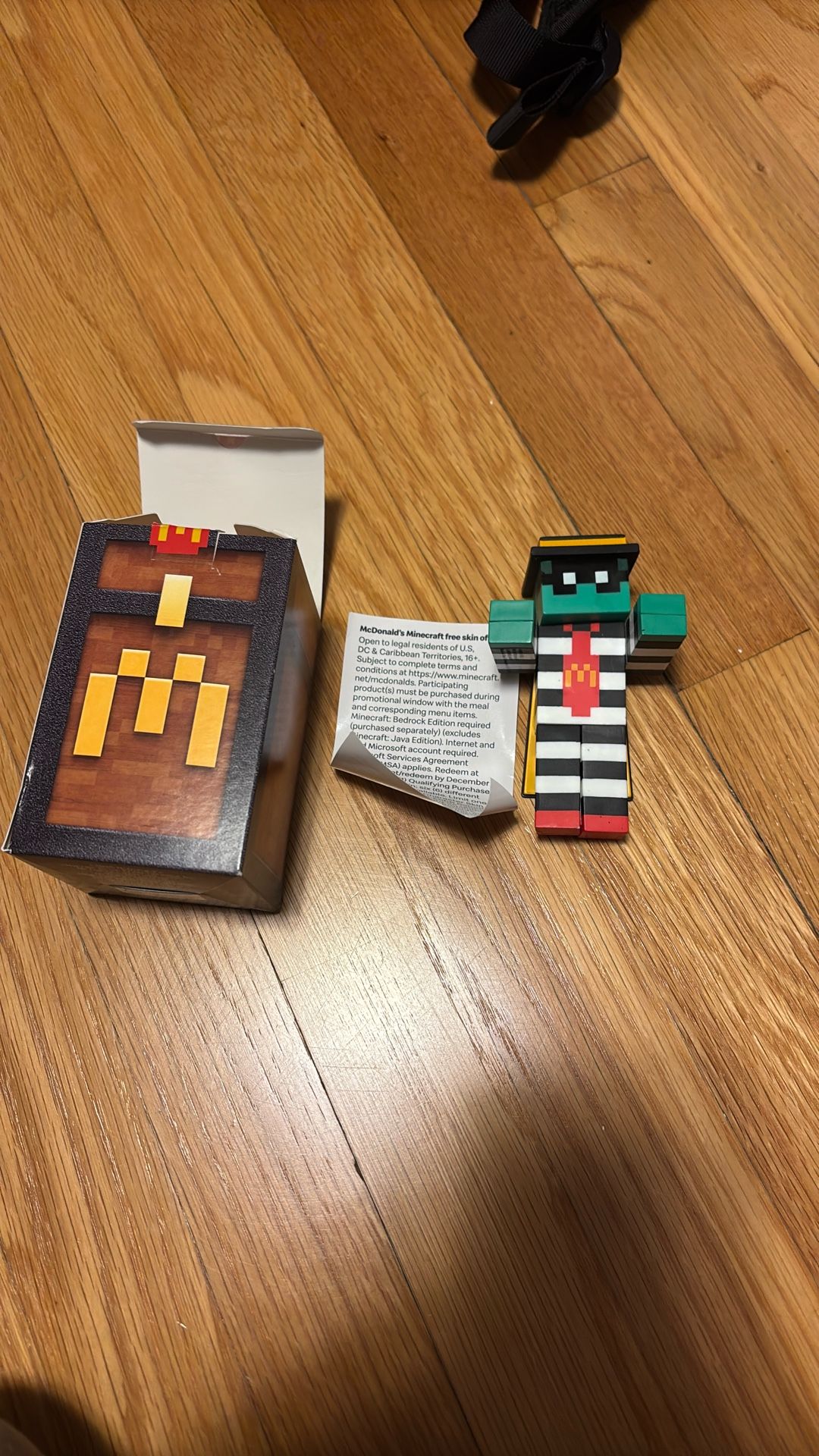 Minecraft Movie Zombie Hamburglar 