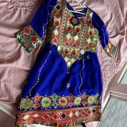 Afghan Kochani Dress For Kids