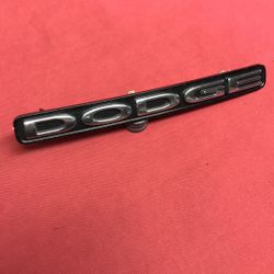 Dodge Front Grill Name badge 