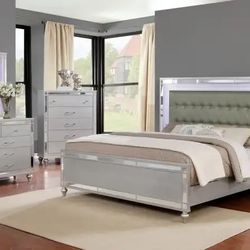 💥Blowout Furniture Sale!💥 Brand New 7PC King Size Bedroom Set! $50 Down Takes It Home Today! 
