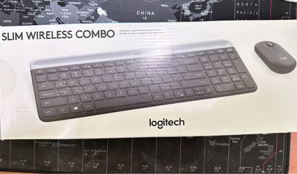 Logitech Slim Wireless Combo Keyboard and Mouse