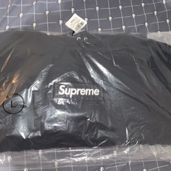 Supreme Box Logo Hooded Sweatshirt Navy (FW25) Size: Large