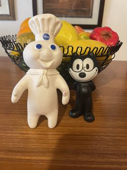 Pillsbury Doughboy & Felix The Cat Figures