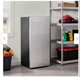 New Stainless Steel Upright Freezer