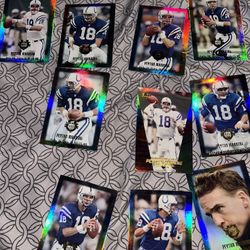 Peyton Manning Rookie Card Lot 