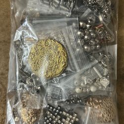 Jewelry Findings, Connectors, Caps, Etc.