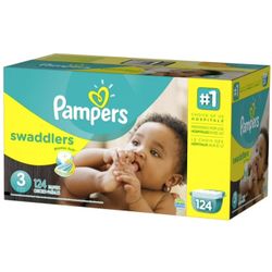 New Large Box Huggies Or Pampers Sizes 