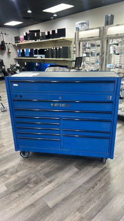 Matco 4s electric toolbox  blue