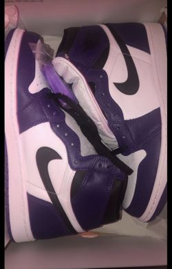 Jordan 1 court purple 10.5