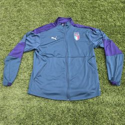 Puma Italia Italy green training bench Light Jacket XXL