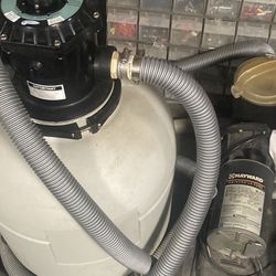 Hayward sand filter And  super Flo Pump