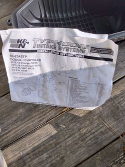 Genuine OEM Air Filter Housing For Dodge/Chrysler With New Air Filter