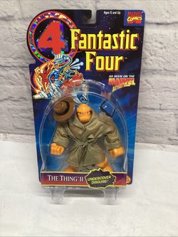 Toy Biz Marvel Comics Fantastic Four The Thing 2 Undercover Disguise NEW