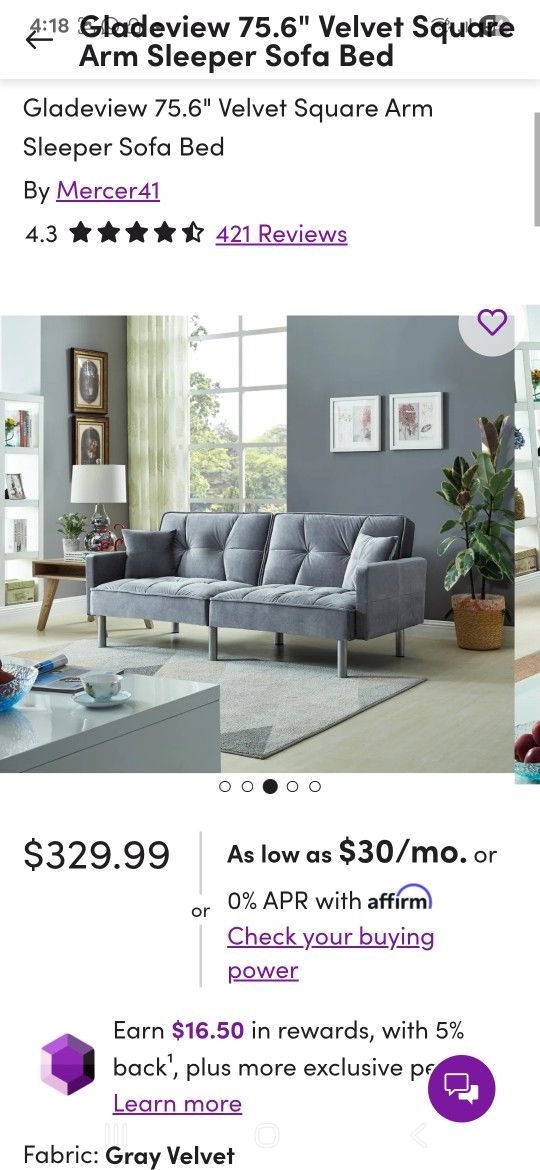 Beautiful Sofa Bed