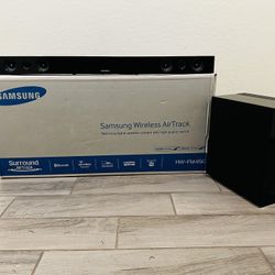 Samsung Soundbar with Wireless Subwoofer – Powerful Bass & Clear Sound