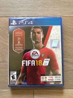 FIFA 18 PS4 game